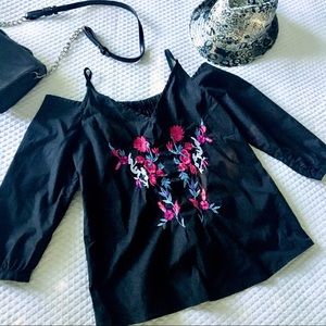 Walter Baker Cold Shoulder Top